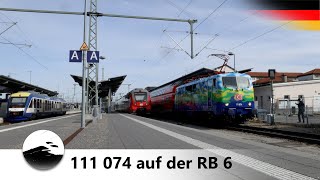 4K 111 074 quotTouristikquot auf der RB 6 MH  MGP  MH [upl. by Cochrane]