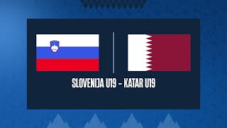 Slovenija U19  Katar U19  Slovenia Nations Cup 2024  Stream [upl. by Euqinimod]