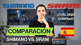 Shimano vs SRAM  La descripción definitiva de la comparación [upl. by Ruhl]