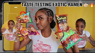 I TASTE TESTED THE BEST INSTANT RAMEN NOODLES [upl. by Aerbua]