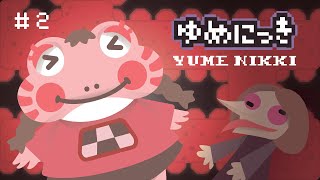 WE GOT JUMPSCARED Yume Nikki Part 2 [upl. by Ellenej679]