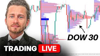 TRADING IN DIRETTA SUGLI INDICI AMERICANI [upl. by Lrub]