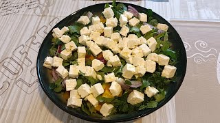 Салат аля шопский  Shopska salad [upl. by Aesoh]