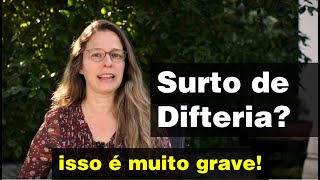 Difteria Sintomas tratamento e prevenção Vídeo n35 [upl. by Anyer735]