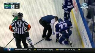 Gotta See It Hedman injured after getting crushed by Benn [upl. by Eberly]