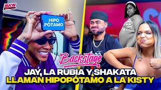 JAY LA RUBIA Y SHAKATA LE LLAMAN HIPOPÓTAMO A LA KISTY [upl. by Netneuq983]