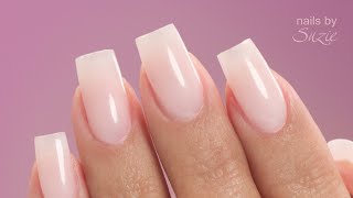 How To Apply Nail Tips On Yourself Using Gel [upl. by Thornie]