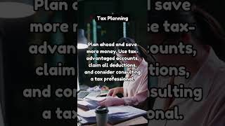 Tax Planning Save More Money YearRound shorts money finance personalfinance [upl. by Kjersti509]