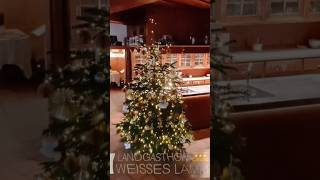 Schöne Weihnachtstage🌲❄️ wünscht ihr Landgasthof Weisses Lamm in Engelthal weihnachten restaurant [upl. by Bithia377]