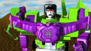 Transformers G1 Devastator 3D Animation [upl. by Lilla]