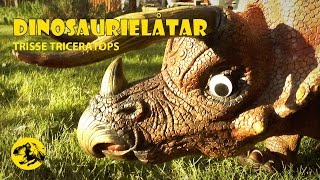 TRISSE TRICERATOPS  för barn sång amp musikvideo om dinosaurier  Pappa Kapsyl  barnmusik svenska [upl. by Margalit594]