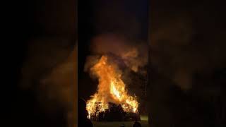 Guy Fawkes Bonfire 🔥 and Fireworks 🎆 Manchester 2024 [upl. by Samau]