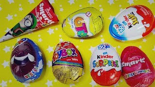 Ozmo Yumurta Kafalar Toybox Ülker Smartt Kinder Joy Toto Sürpriz Yumurtaları Açıyoruz [upl. by Arri]