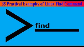 35 Practical Examples of Linux Find Command  ITTrainingsByUmarDraz [upl. by Polik]