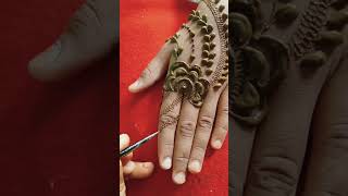 new back hand mehndi designs youtube henna shortvideo [upl. by Det]