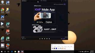 Windows 10 KMplayer multimedia player free quick look [upl. by Norven319]