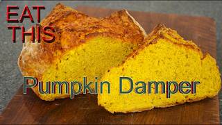 Pumpkin Damper Bread  Deliciously Rustic [upl. by Ehrenberg]