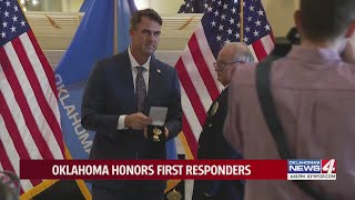 Oklahoma honors first responders [upl. by Etnohc694]