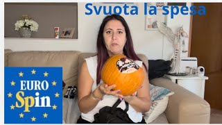 Svuota la spesa Eurospin 💙🛒 la Zucca di halloween costa troppo [upl. by Soph]