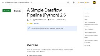 A Simple Dataflow Pipeline Python 2 5 [upl. by Maiocco328]