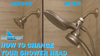 How To Replace Your Shower Head amp Install a Better One  DIY With Bob [upl. by Zaslow]