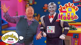 Justin House Songs  Whos in the house  Meet the characters  CBeebies [upl. by Herschel58]