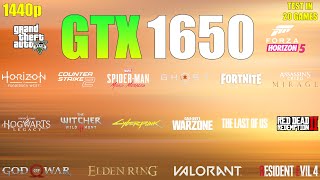 GTX 1650  Test in 20 Games in 2024  can it run Games on 1440p [upl. by Etta817]