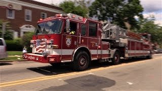 Passaic NJ Fire Department Engine 3 Ladder 2 Responding June 28th 2017 [upl. by Suhail]