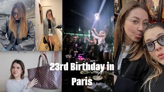 23 Geburtstag in PARIS  meine Geburtstagsgeschenkenew bag Bücher… Bestfriends in Paris  NIIA [upl. by Nnayllas]