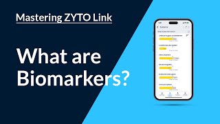 ZYTO Link Webinar What Are Biomarkers [upl. by Horwath]