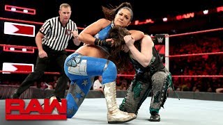 Bayley vs Nikki Cross Raw Aug 26 2019 [upl. by Pessa]