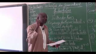 Explication de texte Quest ce quun artiste Par Songué Diouf [upl. by Akalam]