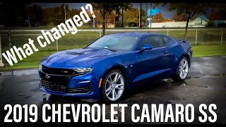 2019 Chevrolet Camaro SS Cold Start Walk around and Review [upl. by Mackie]