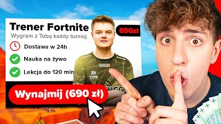 WYNAJĄŁEM PROSA na MÓJ TURNIEJ w OG FORTNITE [upl. by Leeda257]