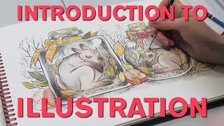 How To Introduction to Illustration with Alison Woodward [upl. by Kahler]