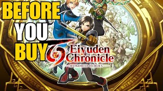 Eiyuden Chronicle Hundred Heroes  HUGE THINGS TO KNOW BEFORE YOU BUY [upl. by Toshiko84]