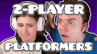 🔴 2PLAYER PLATFORMERS ft Wulzy  Geometry Dash 22 [upl. by Notsahc]