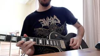 Mercyful Fate  Curse of the Pharaohs solo cover [upl. by Ognimod287]