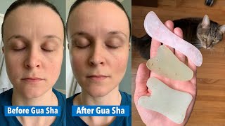 Facial Gua Sha 101 How and Why To Use It For AntiAging Lymphatic Drainage and DePuffing [upl. by Nichole]