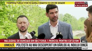 Gunoaiele din sectorul 1 un adevarat pericol pentru cetateni George Tuta trage un semnal de alarmă [upl. by Lebazej]