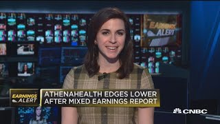 AthenaHealth misses revenue estimates [upl. by Chrissie]