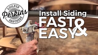 Install Siding Fast and Easy  5 Pro Prep Tips [upl. by Nayar509]