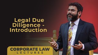 Legal Due Diligence  Introduction [upl. by Ikin]