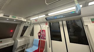 MRTravels on the Downtown Line C951 Trainset 9014 from Upper Changi to Expo [upl. by Sosthenna448]