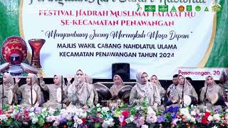 JUARA 1  AL  AZHAR DESA PULUTAN  FESTIVAL HADROH PENAWANGAN 2024 [upl. by Ramat]