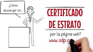 Solicita el certificado de estrato [upl. by Jakie]