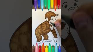 Colorare George  Cartoni per Bambini  Curioso come George [upl. by Getraer999]