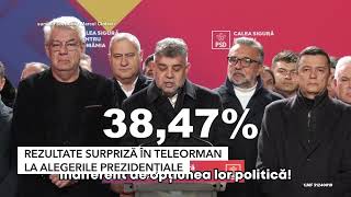 REZULTATE SURPRIZĂ ÎN TELEORMAN LA ALEGERILE PREZIDENȚIALE [upl. by Tolland575]