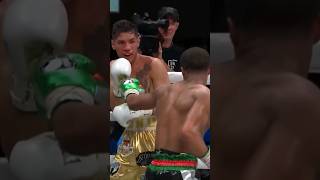 He spun his head 🤕Devin Haney’s overhand punch sends Antonio Moran’s head spinning skrrdaboxing [upl. by Riebling]