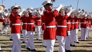 Battle Color Detachment Dress Rehearsal  Marine Corps Air Station Yuma [upl. by Diarmit]